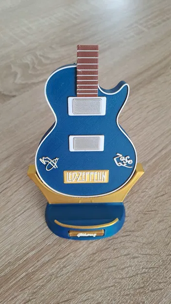 Kệ đỡ điện thoại Gibson Les Paul (tri ân Led Zeppelin) - Image 1