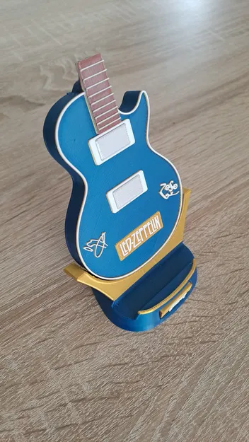 Kệ đỡ điện thoại Gibson Les Paul (tri ân Led Zeppelin) - Image 3