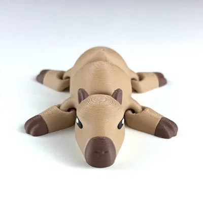 Capybara Khớp Nối (Articulated Capybara) Print-in-Place