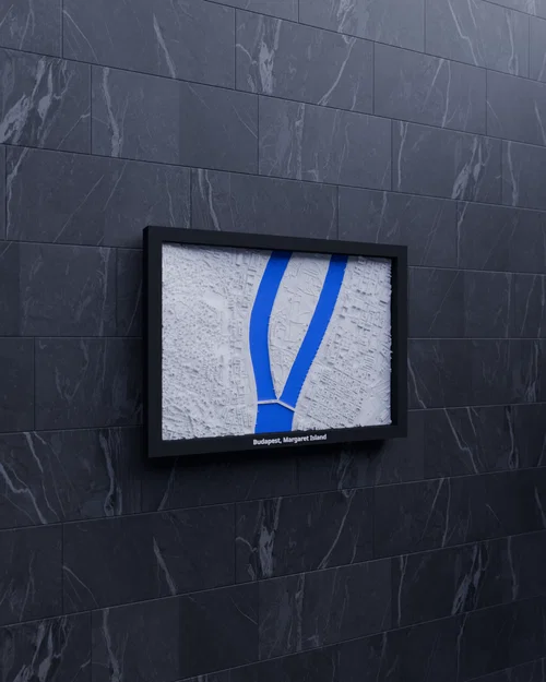 Budapest, Đảo Margaret, Hungary - Mô hình 3D thu nhỏ - Image 5