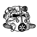 Mũ T-60 Fallout 4 — File DXF Cắt Laser - Thumbnail 1