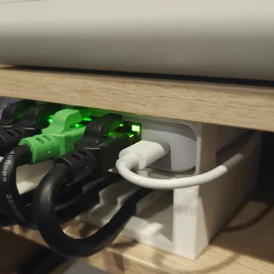 Unifi USW-Flex-Mini 2.5G (revising) – Ngàm giữ cáp cho kệ Ikea Kallax