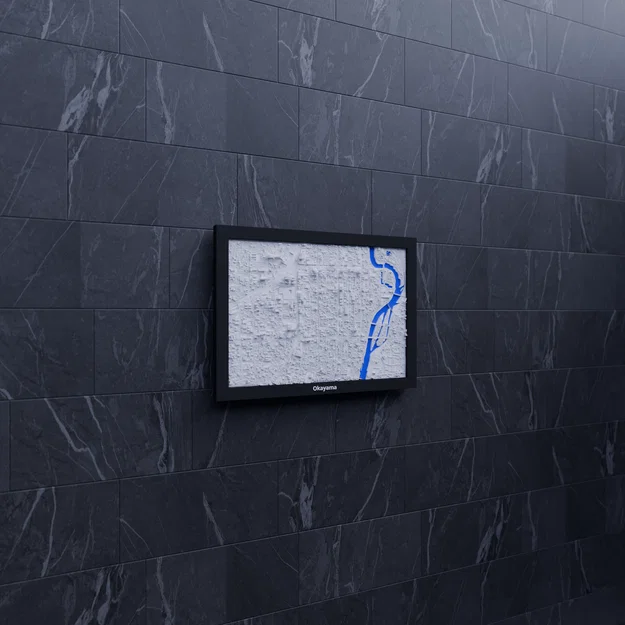 Okayama, Nhật Bản - Mô hình thu nhỏ 3D - Image 6