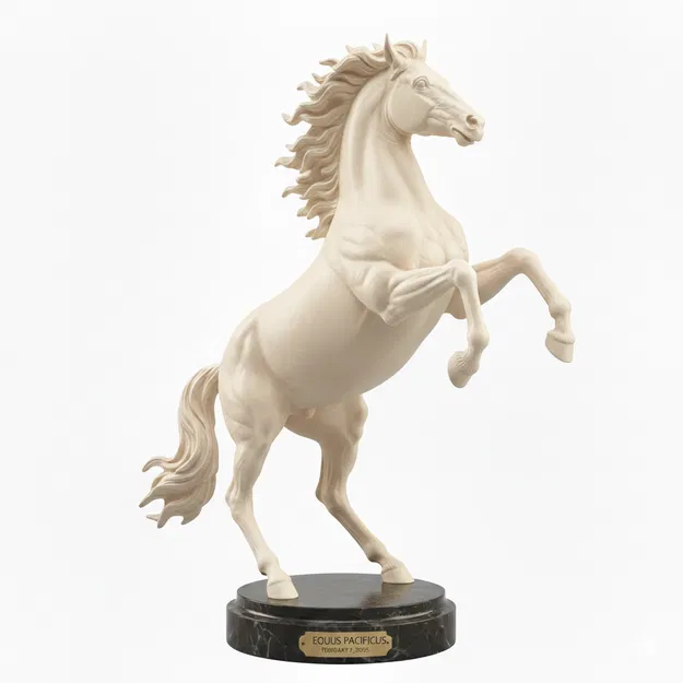 Ngựa chồm (Prancing horse) - Image 1