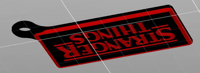 Móc khóa Stranger Things (Flush) - Image 2