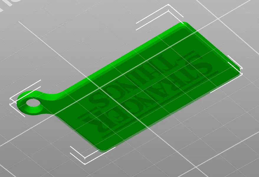 Móc khóa Stranger Things (Flush) - Image 3