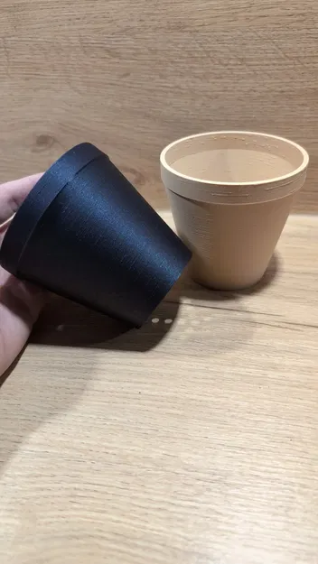 Chậu cây hình học tối giản – 60x90x90 mm - Image 2