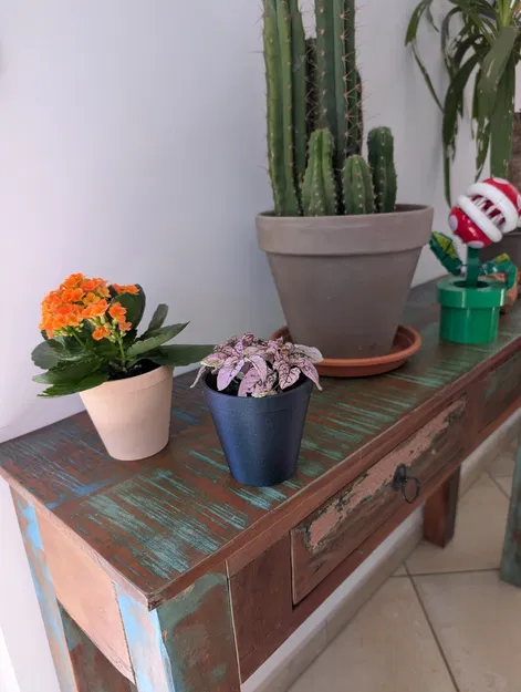 Chậu cây hình học tối giản – 60x90x90 mm - Image 4