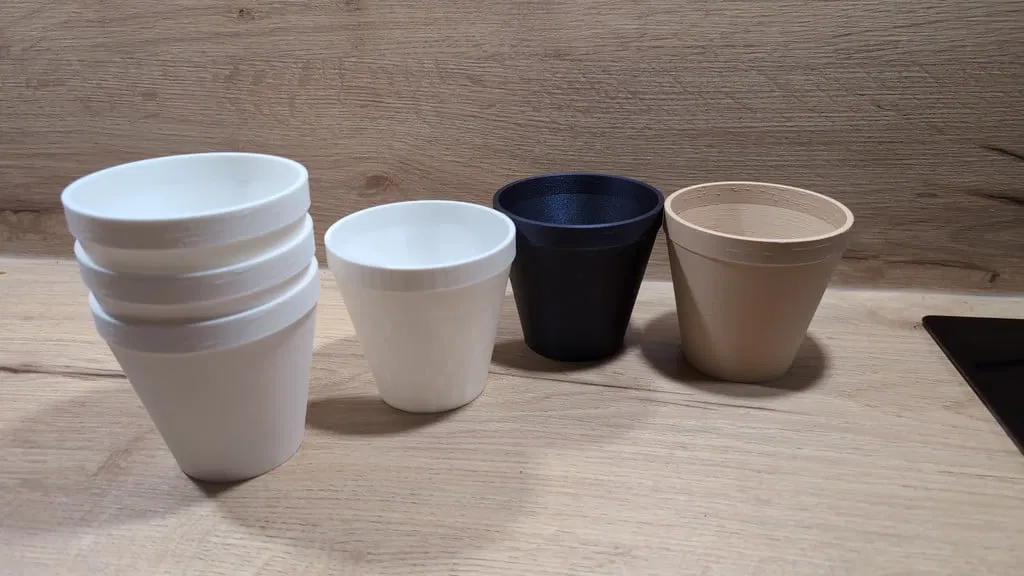 Chậu cây hình học tối giản – 60x90x90 mm - Image 5