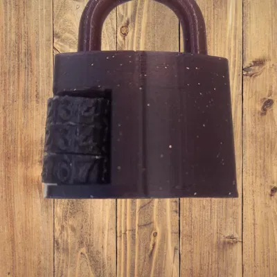 Ổ khóa đồ chơi in 3D có mã số hoạt động/anti-stress