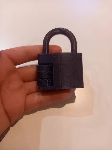 Ổ khóa đồ chơi in 3D có mã số hoạt động/anti-stress - Image 3