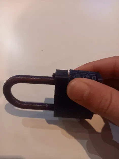 Ổ khóa đồ chơi in 3D có mã số hoạt động/anti-stress - Image 4