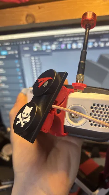 Adapter góc nghiêng thay đổi TRUE RC X2 AIR cho HD ZERO analog module V2 - Image 1