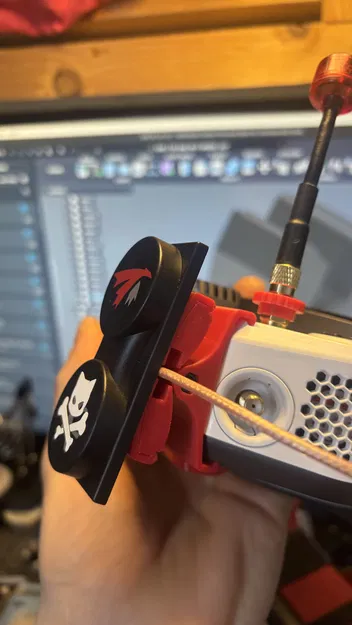 Adapter góc nghiêng thay đổi TRUE RC X2 AIR cho HD ZERO analog module V2 - Image 3