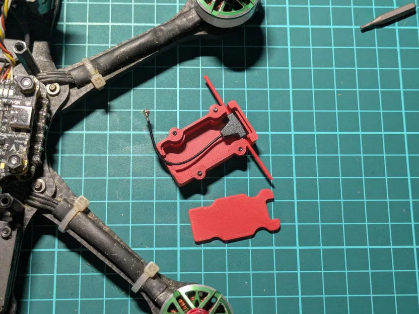 Vỏ bảo vệ FPV receiver (mount 20×20) - Image 4
