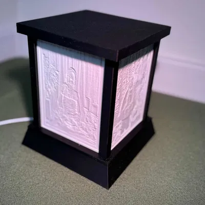 Khung ảnh lithophane (photo frame)