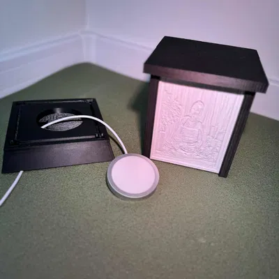 Khung ảnh lithophane (photo frame)