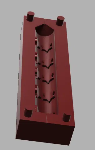 Khuôn đúc nến sáp sao dập nổi (starry wax candle mold) - Image 1