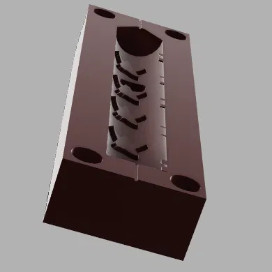 Khuôn đúc nến sáp sao dập nổi (starry wax candle mold)