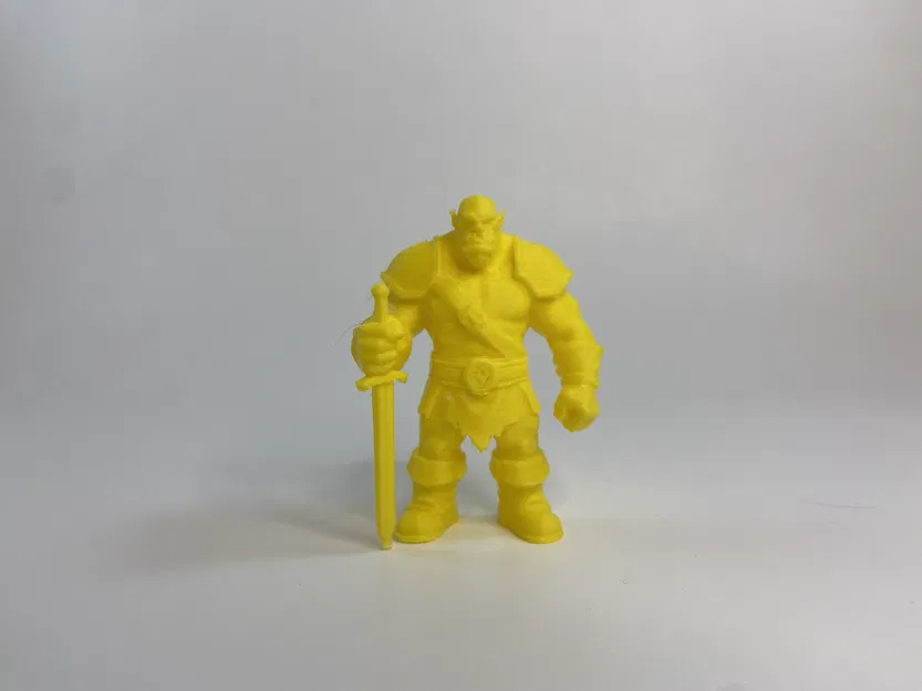 Orc Warrior - Swordsman - Fantasy Mini (Chiến binh Orc cầm kiếm) - Image 3