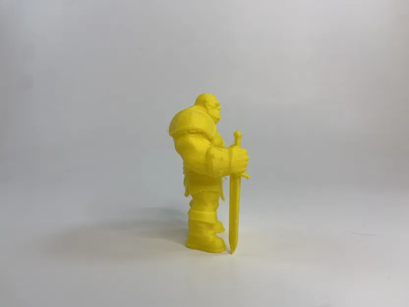 Orc Warrior - Swordsman - Fantasy Mini (Chiến binh Orc cầm kiếm) - Image 5