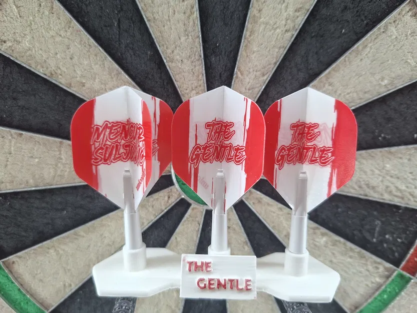 Giá đỡ phi tiêu (Dart) có thể cá nhân hoá chữ - Image 1