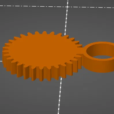 Móc khóa hình bánh răng