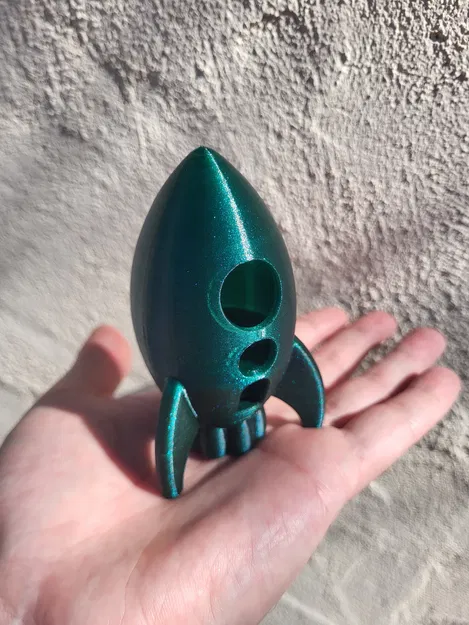 Tên lửa với ngọn lửa telescopic (Rocket with Telescopic Flame) - Image 3