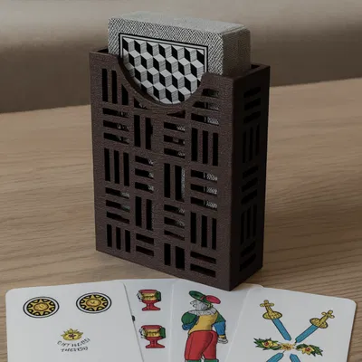 Nắp Bảo Vệ Bộ Bài Napoletane (Deck Cover In 3D)