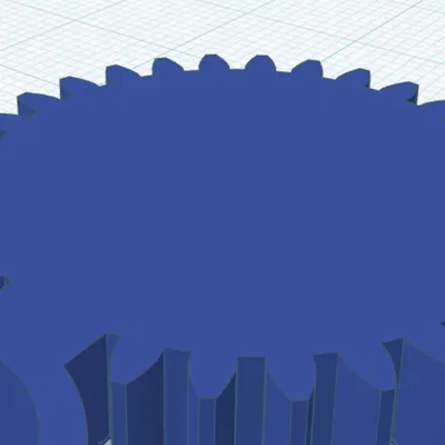 Móc khóa hình bánh răng