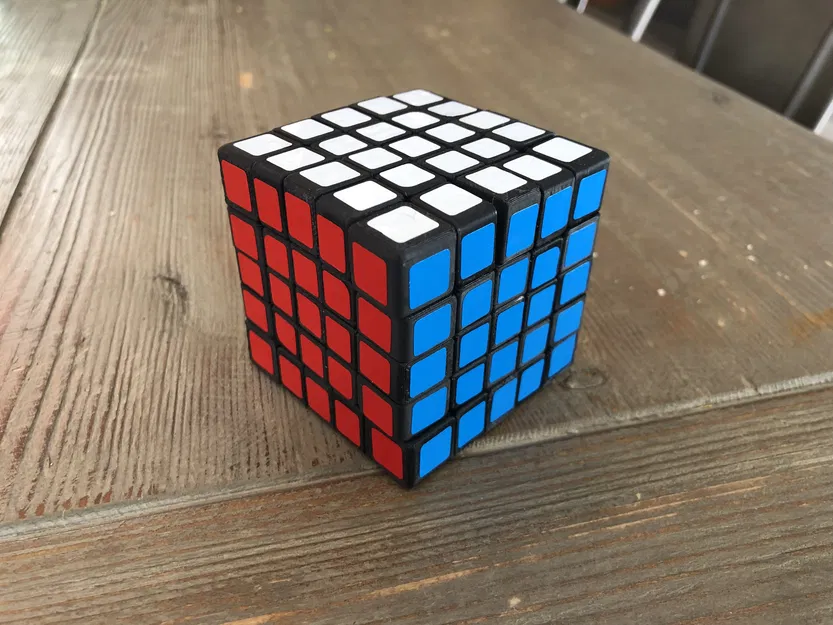 Rubik 5x5 (5x5 Rubik's Cube) – mô hình 3D in được - Image 1