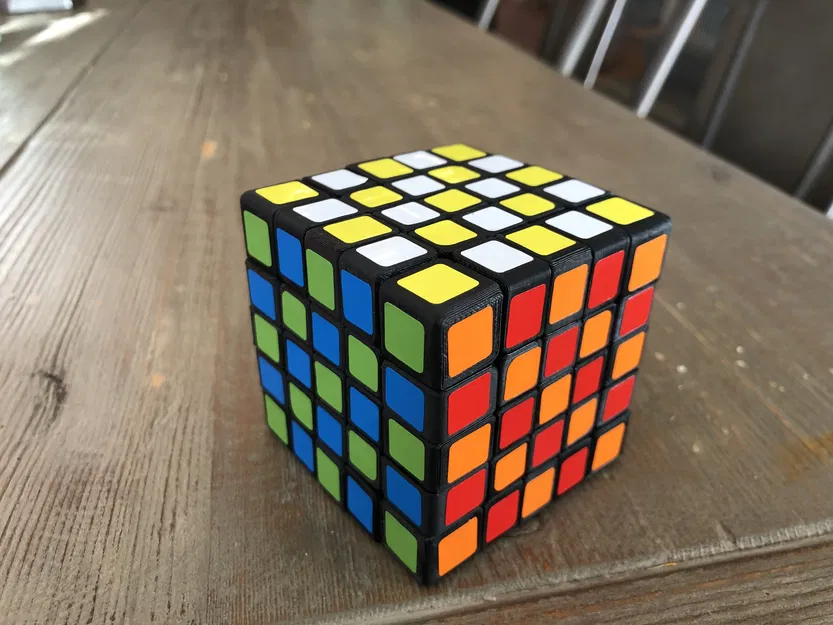 Rubik 5x5 (5x5 Rubik's Cube) – mô hình 3D in được - Image 2