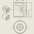 Đầu nối ống PTFE 4.70 (PTFE Tube Connector 4.70) - Thumbnail 1