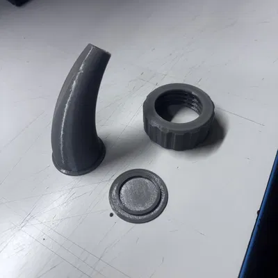 Phễu Modular Vặn Ren M42x4, Cất Gọn Trong Hũ Silica Gel (Thay Nắp Zin)