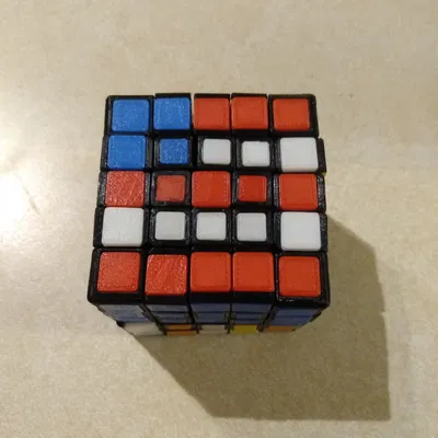 Rubik 5x5 không cần sticker (5x5 Rubik's cube NO STICKERS)