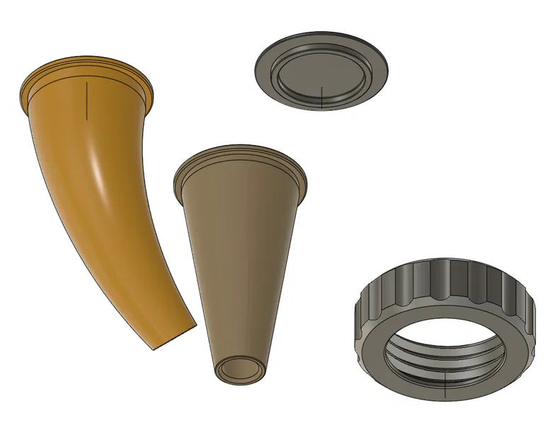 Phễu Modular Vặn Ren M42x4, Cất Gọn Trong Hũ Silica Gel (Thay Nắp Zin) - Image 7