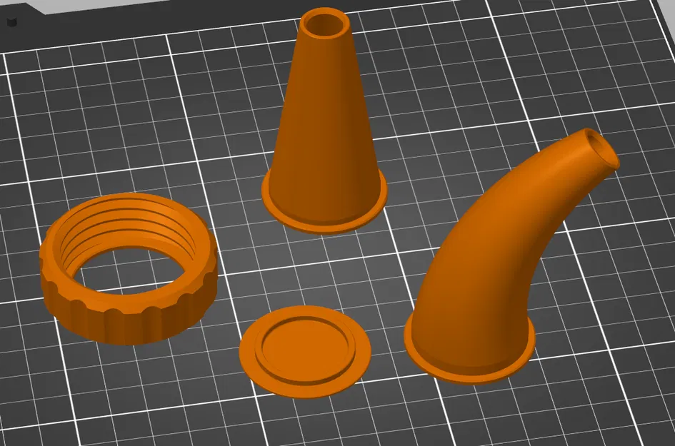 Phễu Modular Vặn Ren M42x4, Cất Gọn Trong Hũ Silica Gel (Thay Nắp Zin) - Image 8