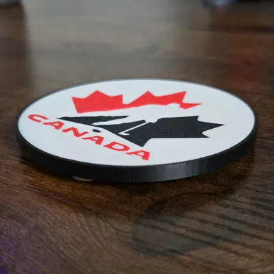 Lót ly Team Canada (không cần AMS!)