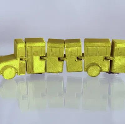 Xe Buýt Trường Học Flexi – Đồ Chơi 3D In Liền Khớp (Flexy)