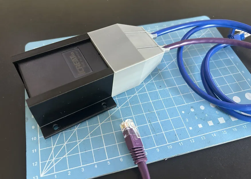 Giá đỡ + nắp che chống bụi cho POE Injector - Image 2