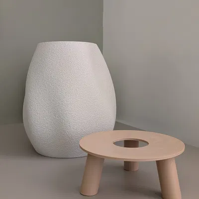 Đèn Texture Hữu Cơ Chân Tripod