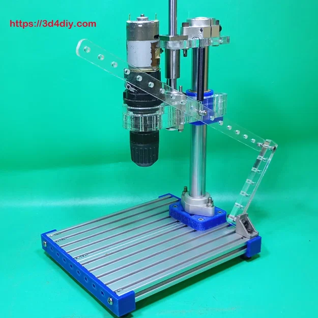 Bàn máy khoan DIY tự làm – Drill Press Table độ chính xác cao (7286932) - Image 1