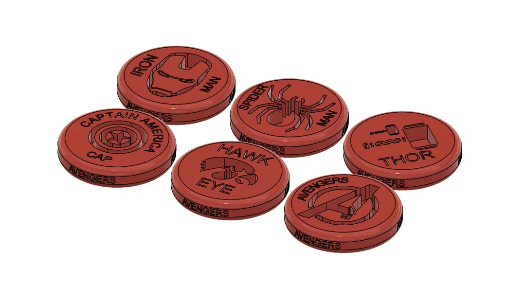 The Avengers - bộ sưu tập coin - Image 1