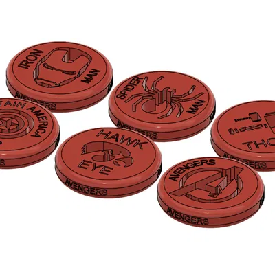 The Avengers - bộ sưu tập coin