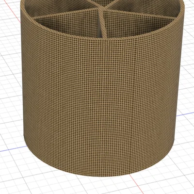 Ống đựng bút tròn (Pen holder round)