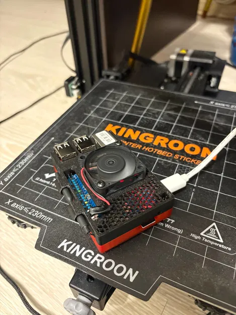 Case OrangePi 4A gắn quạt 40mm - Image 1