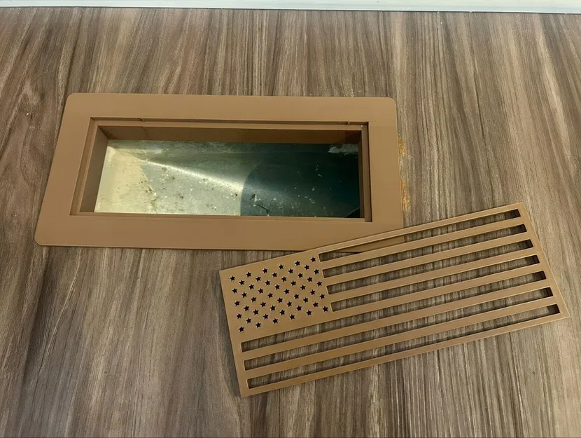 Nắp lỗ gió sàn HVAC 4x10 với các thiết kế lưới (grill) thay đổi được - Image 2