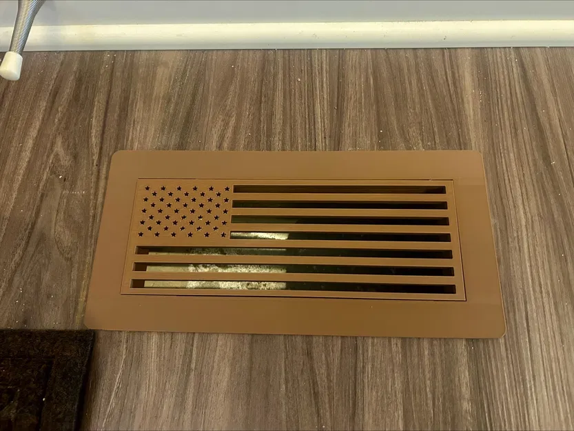 Nắp lỗ gió sàn HVAC 4x10 với các thiết kế lưới (grill) thay đổi được - Image 4