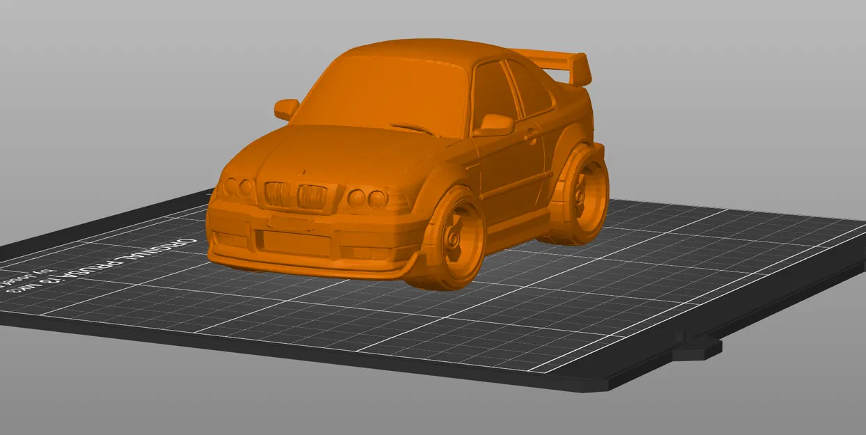 E36 M3 phong cách cartoon - Image 1