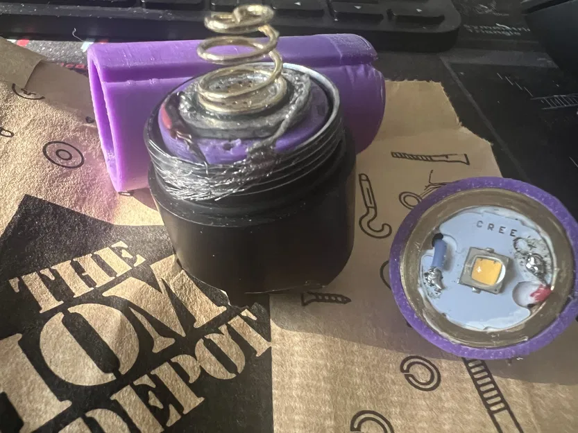 Nâng cấp/Rebuild đèn Würth Ledlenser P7 - Image 8